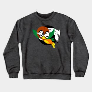 Orange Bird Pilot Crewneck Sweatshirt